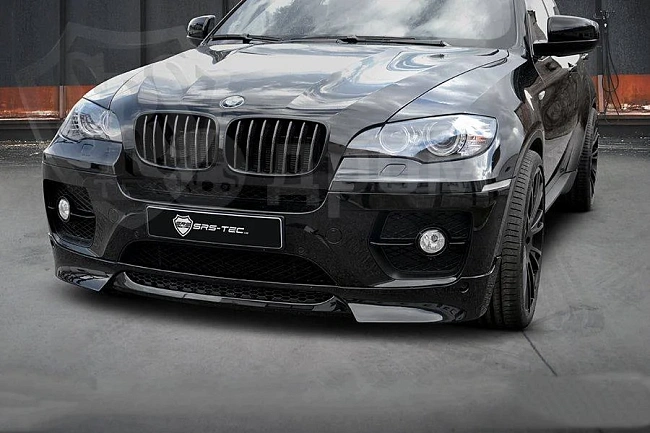 картинка Юбка переднего бампера SRS-Tec для BMW X6 E71 магазин  StreetTuning 