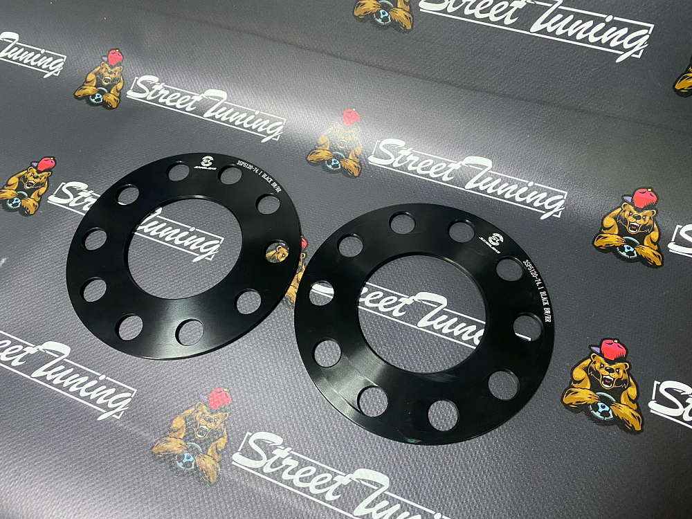 картинка Проставка Starleks 3 мм 5x120 цо 74.1 сквозная, Black от магазина  StreetTuning