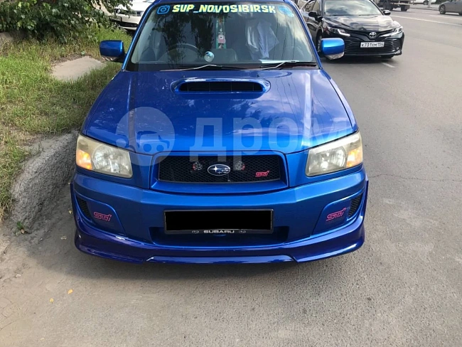 картинка Накладка на бампер для STI бампера Subaru Forester SG9 магазин  StreetTuning 