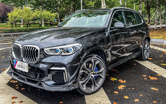 картинка Канарды на передний бампер для BMW X5 G05 M50i X/S Drive 40i Pre-LCI магазин  StreetTuning 