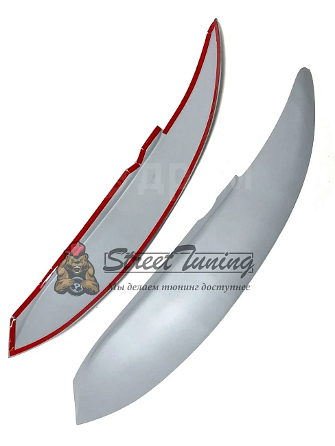 картинка Реснички на передние фары Toyota AXIO, Corolla Fielder 2006-2012г (с л магазин  StreetTuning 