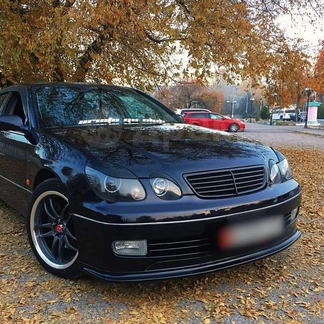 картинка Накладка на передний бампер Abflug для Toyota Aristo jzs160 магазин  StreetTuning 